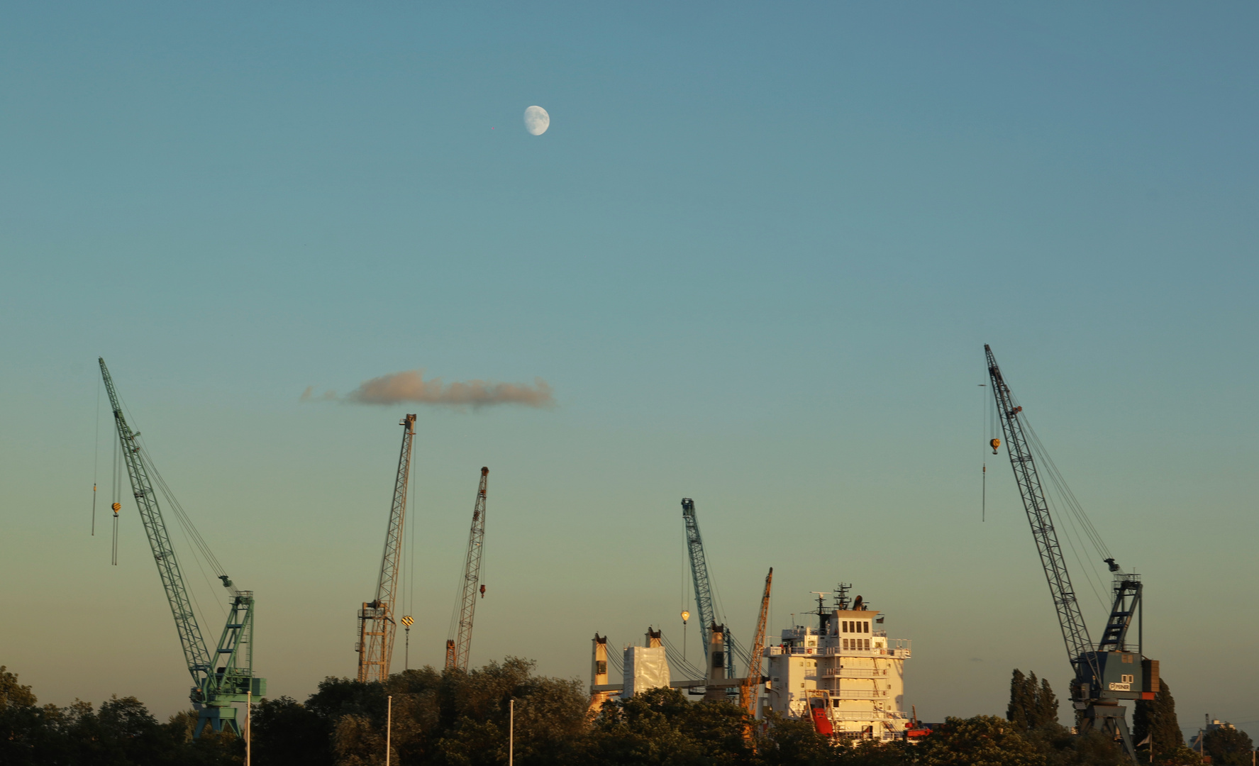 Zur Wolke, zum Mond 