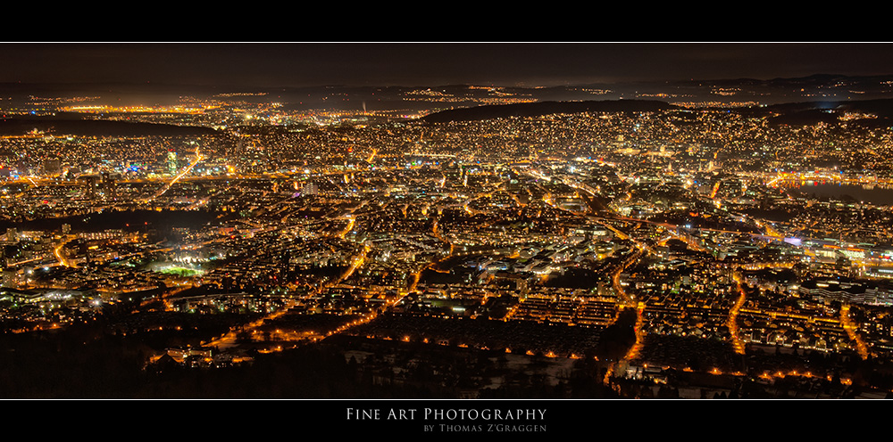 Zurich by night