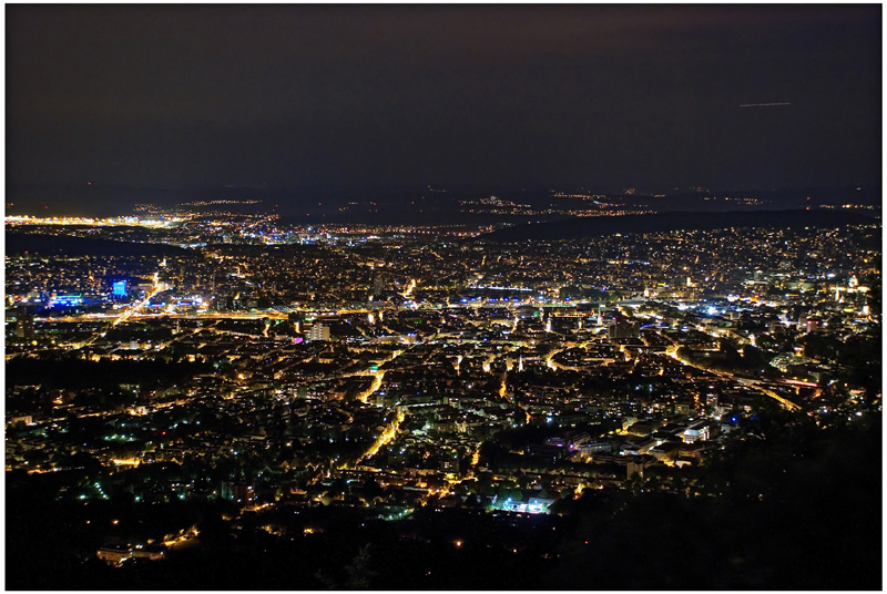 zurich by night