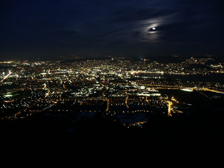 Zurich by night