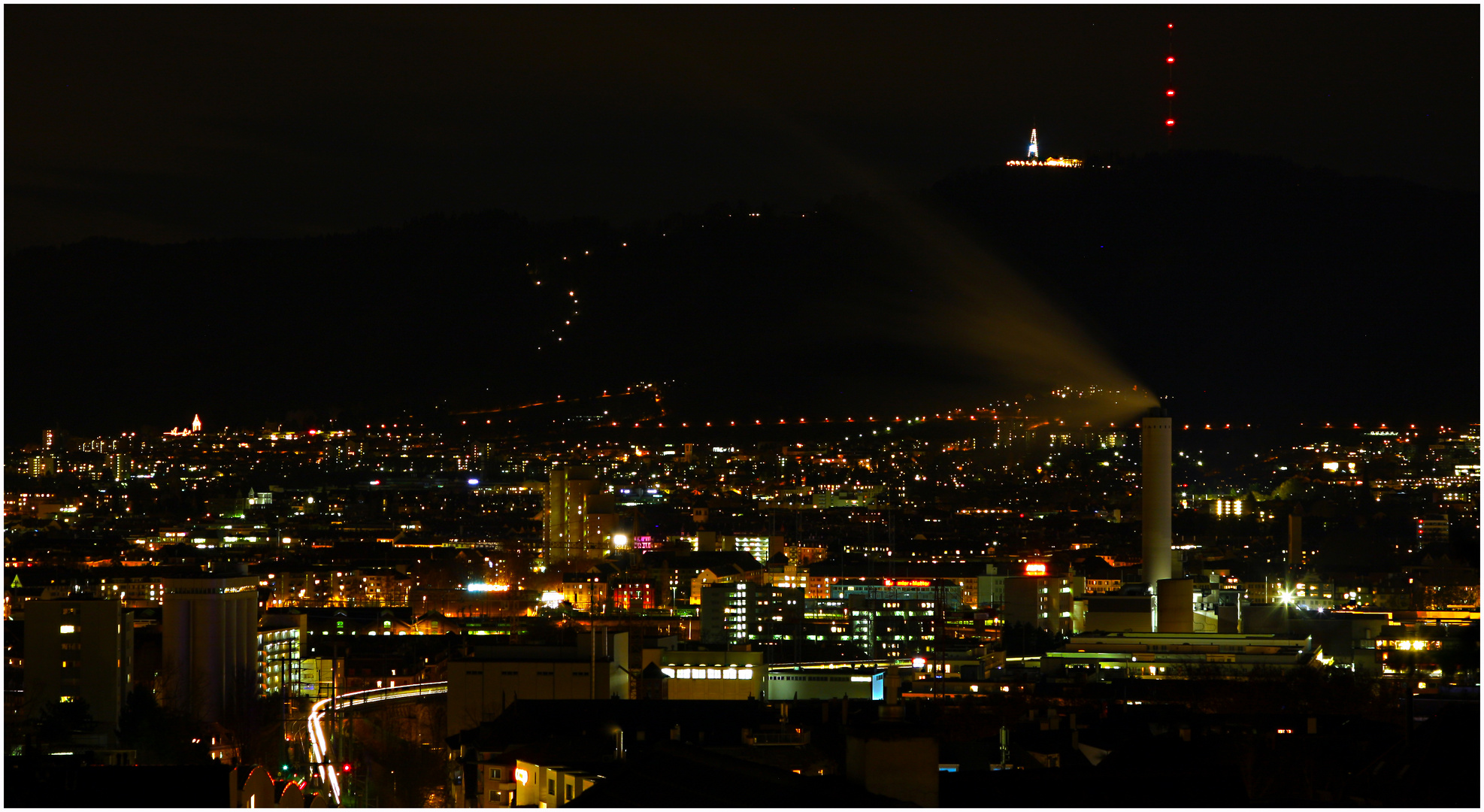 zurich by night