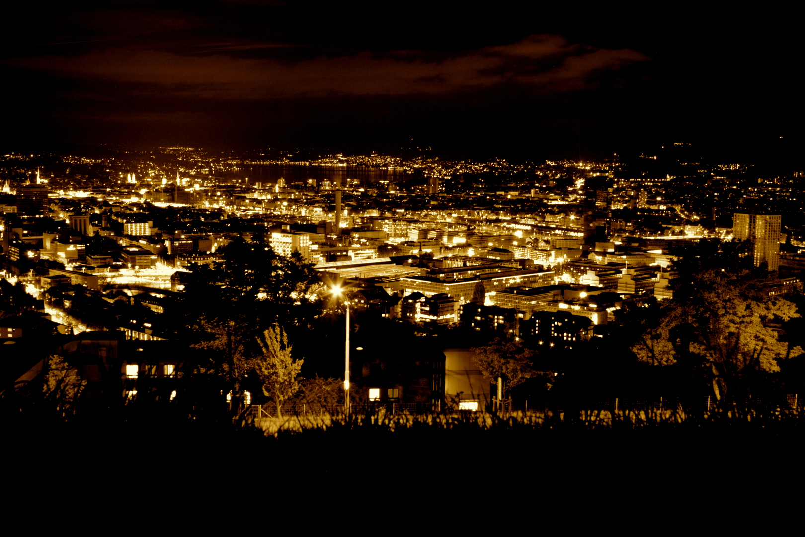 Zurich by night