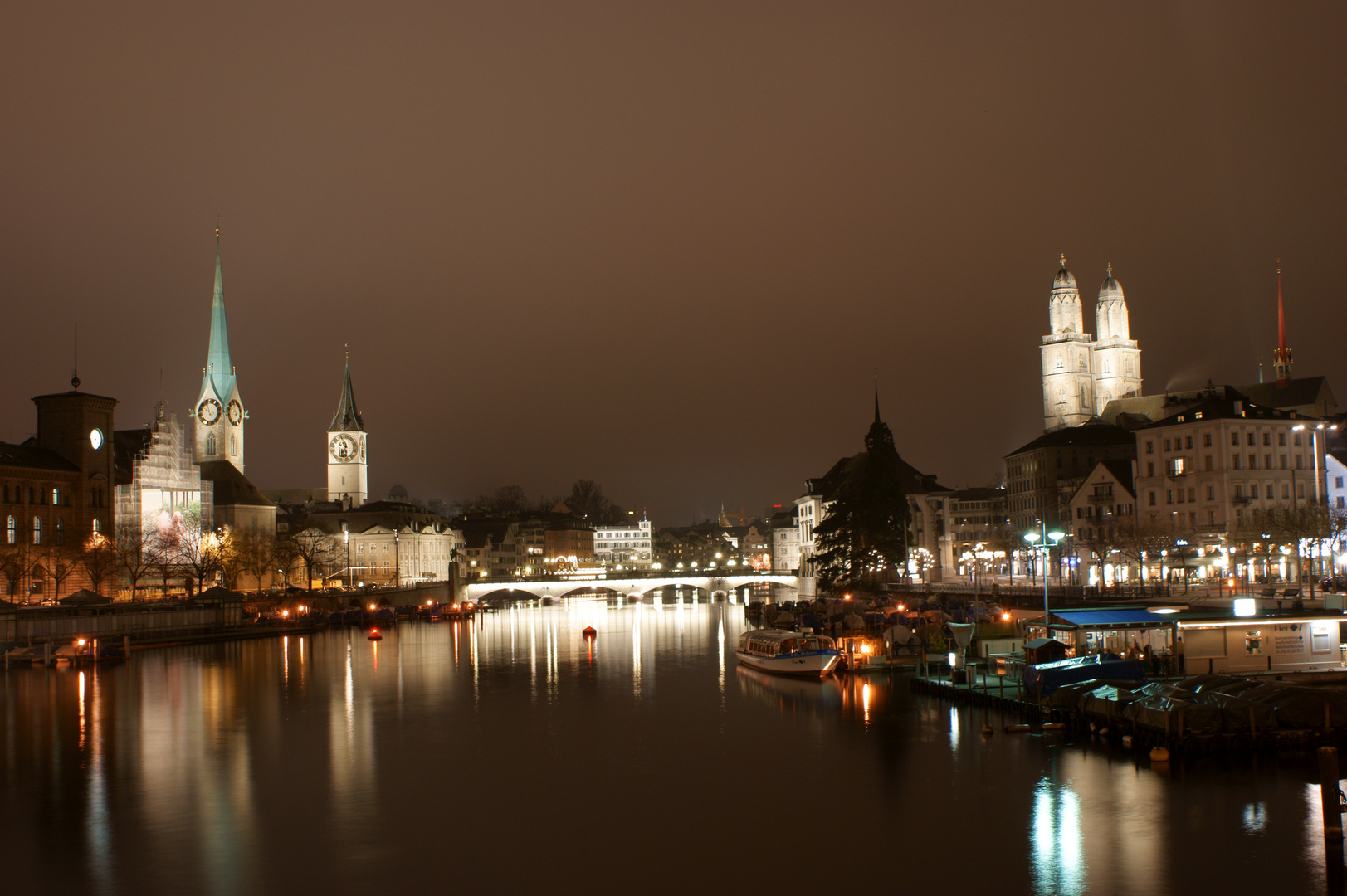 Zurich by night