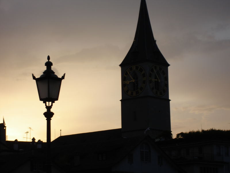 zurich in the last light