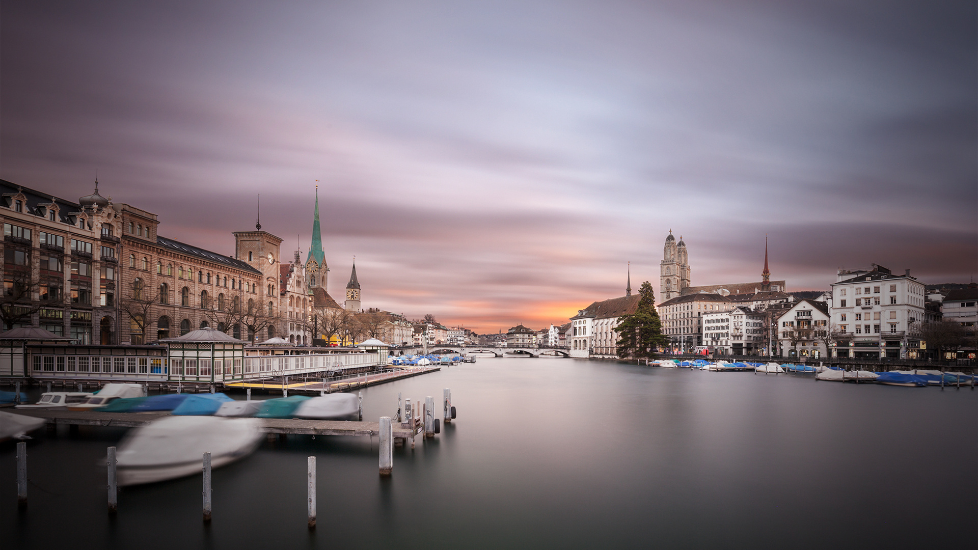 Zurich long exposed