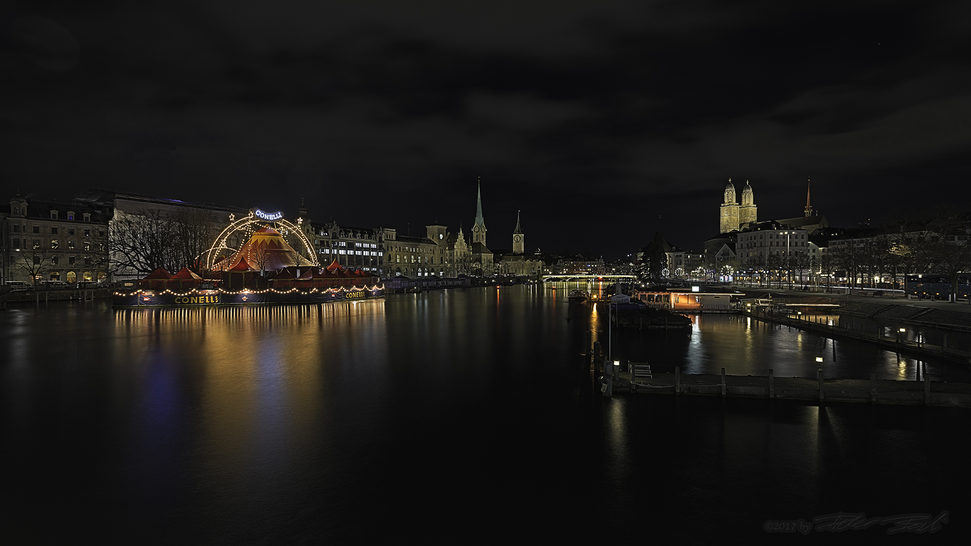 Zurich with Conelli by Night