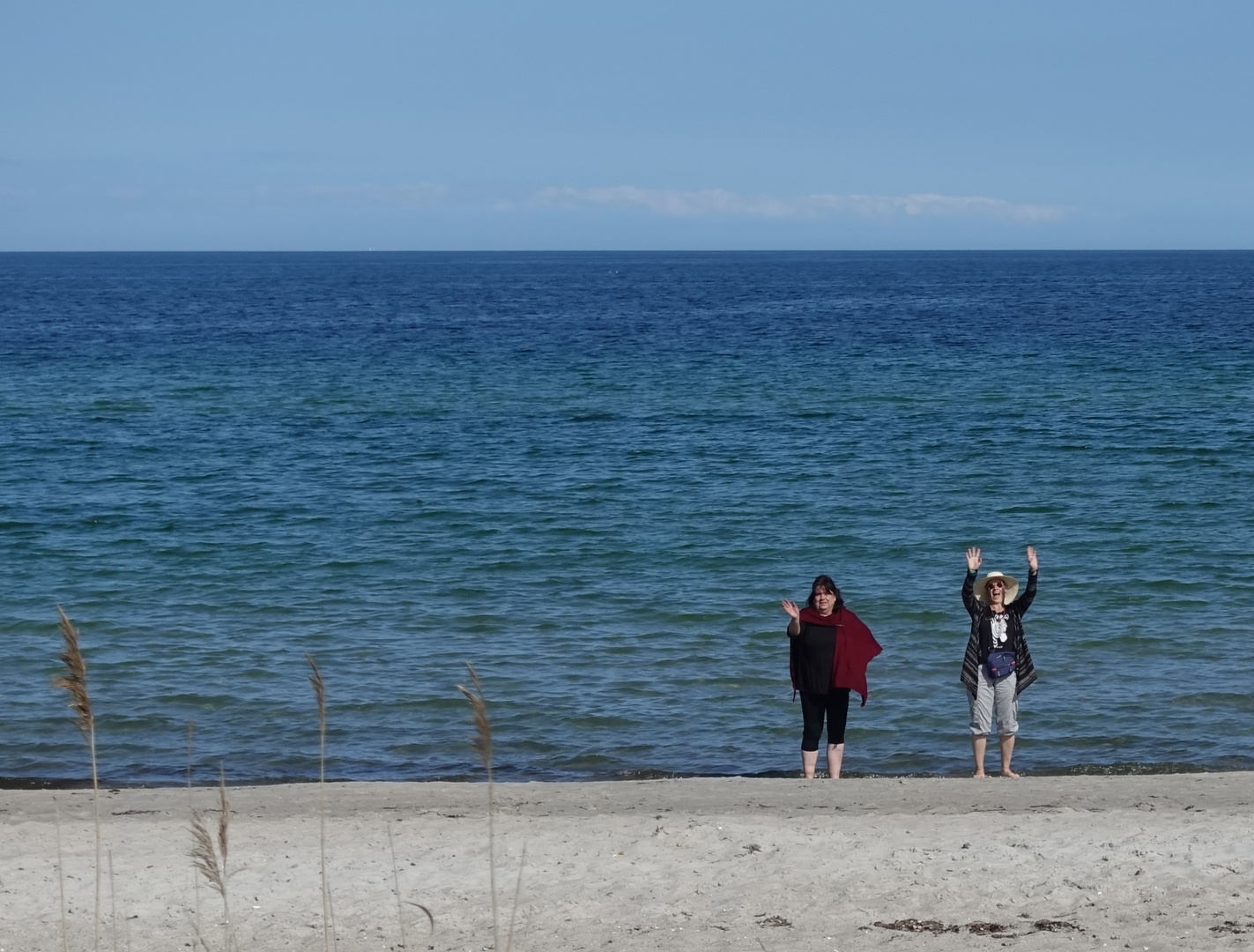 Zurück am Meer.