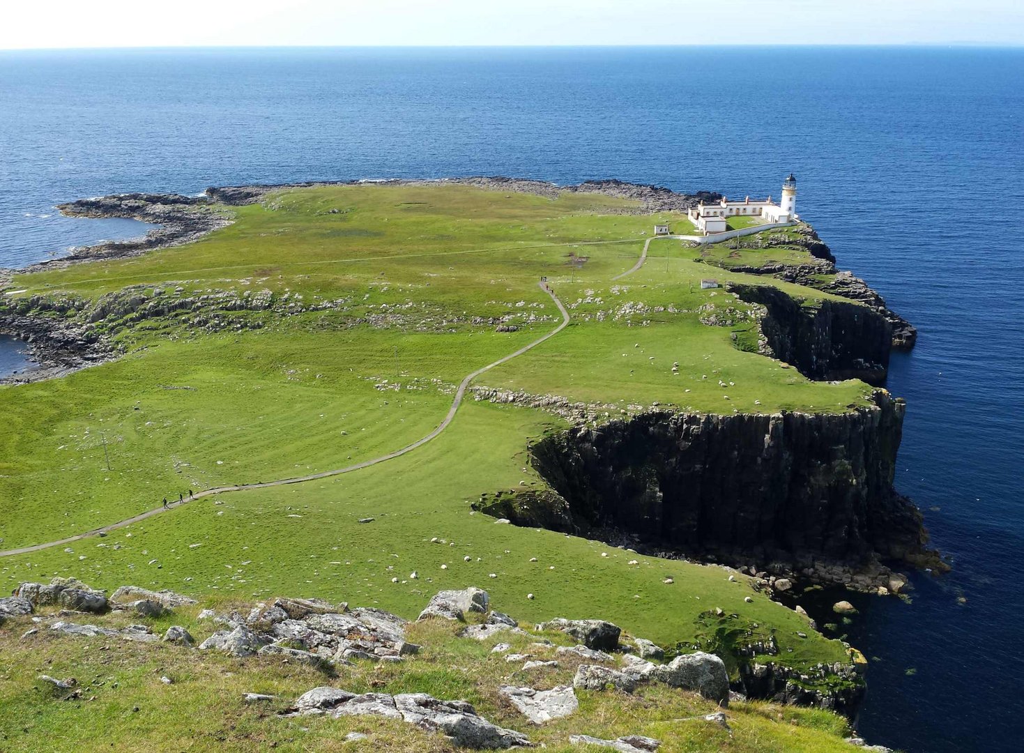 Zurück auf "Grün" - Neist Point, Isle of Skye, Schottland