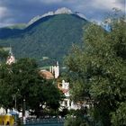 Zurück aus dem Urlaub - Durchblick auf Meran mit dem Ifinger