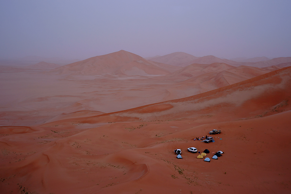 Zurück aus der „Rub al-Khali“ Wüste / Oman.