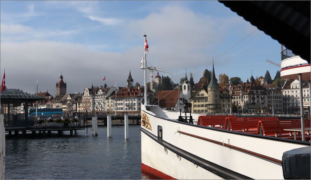 zurück im Heimathafen Luzern