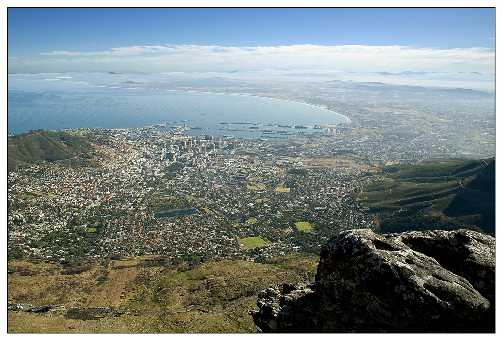 zurück nach Kapstadt auf den Tafelberg ....