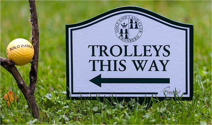 Zurück vom schönsten Golfplatz ...