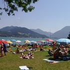 " Zurück "vom Tegernsee