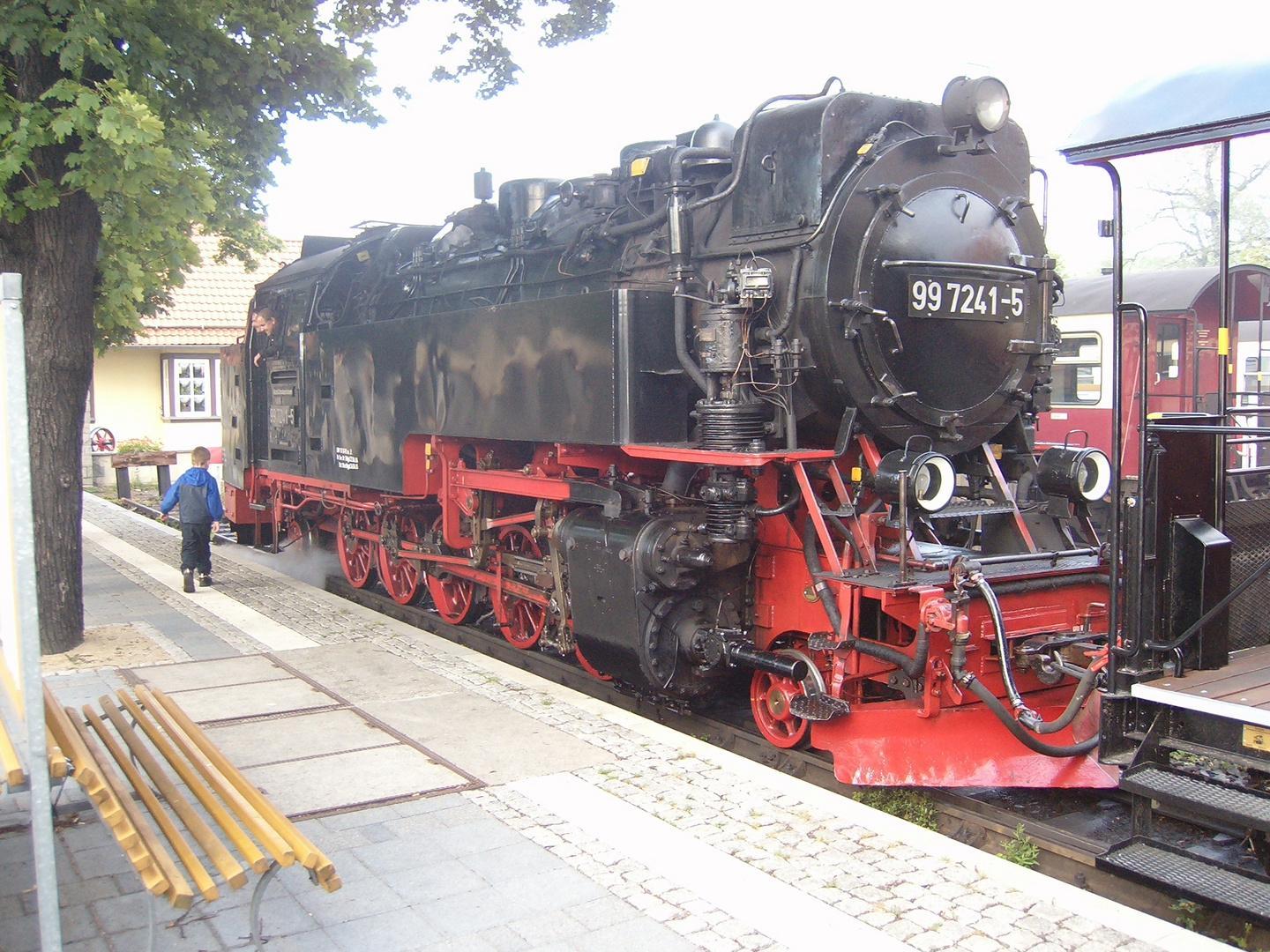 zurück von der Fahrt auf den Brocken