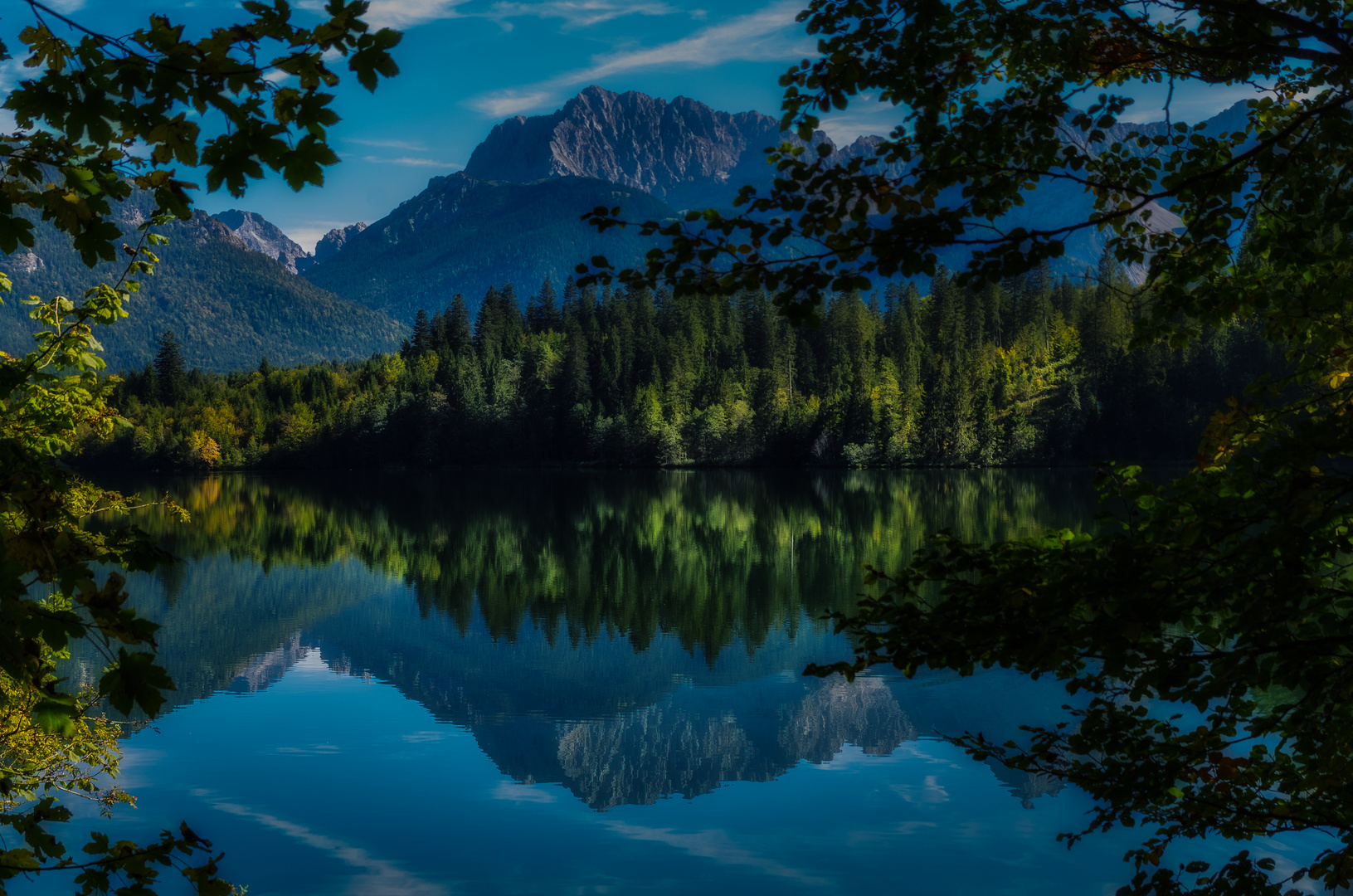 .....zurück zum herbstlichen Barmsee...