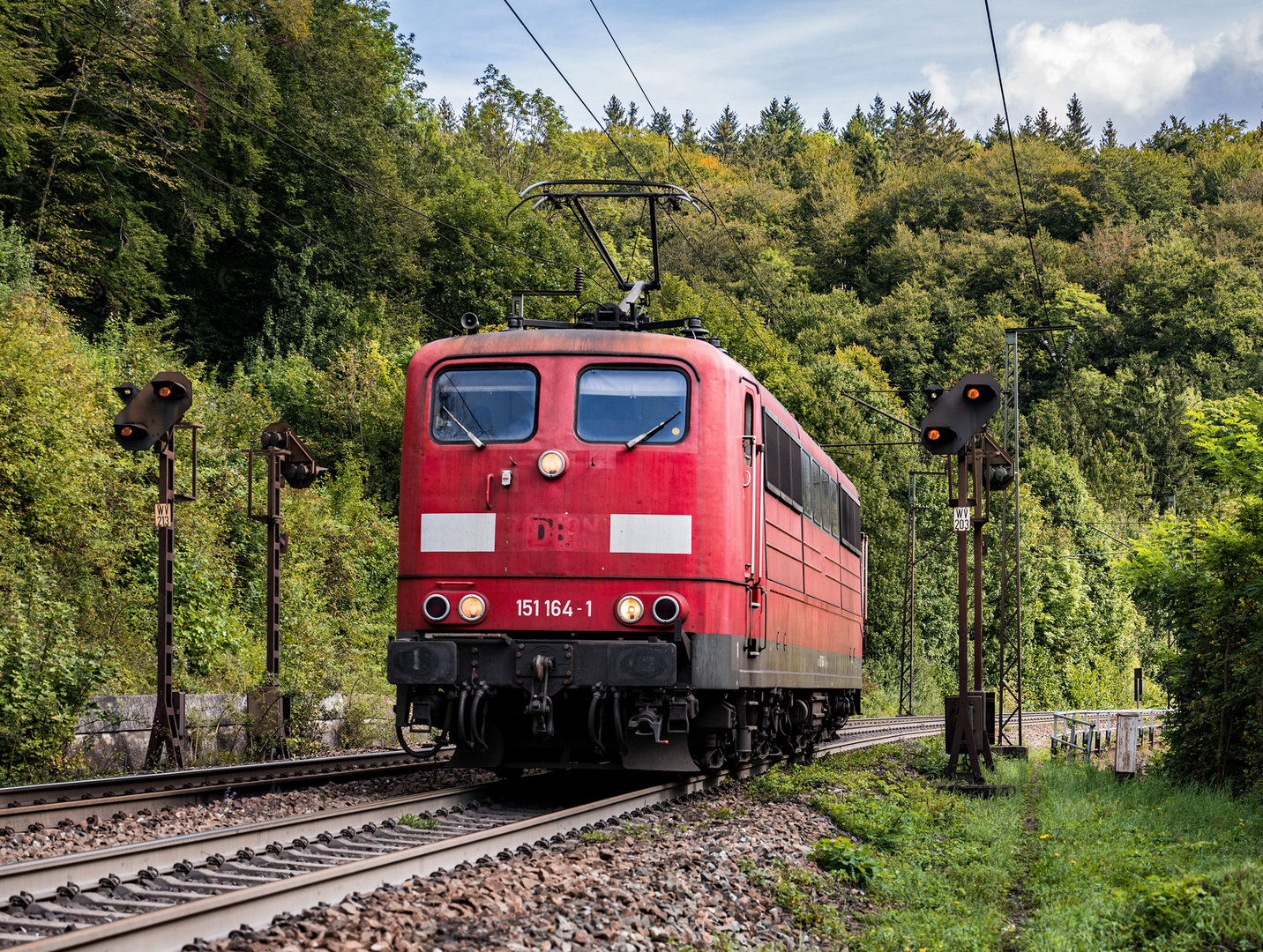 Zurückkehrende Schiebelok