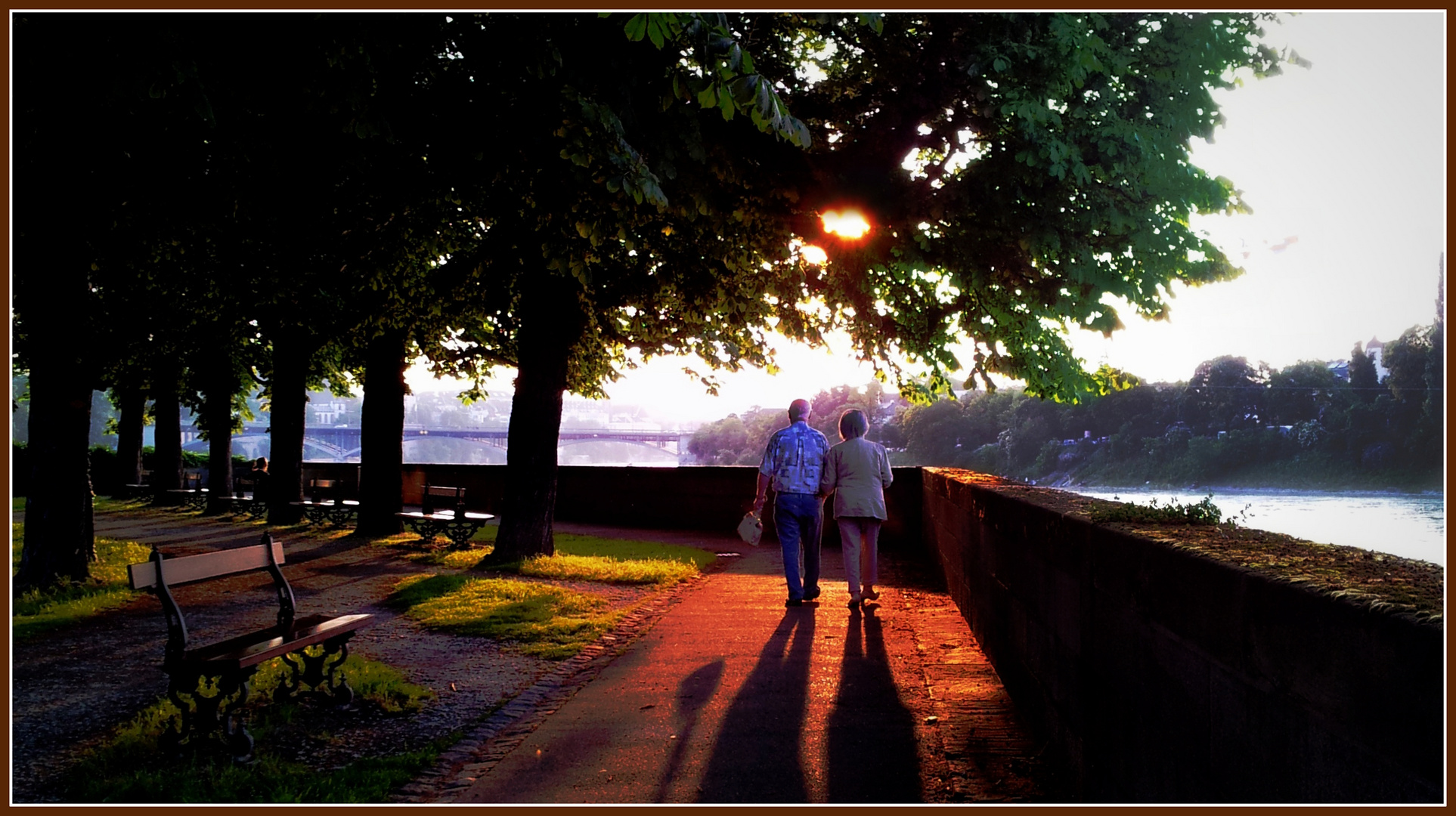 Zusammen am Rhein..