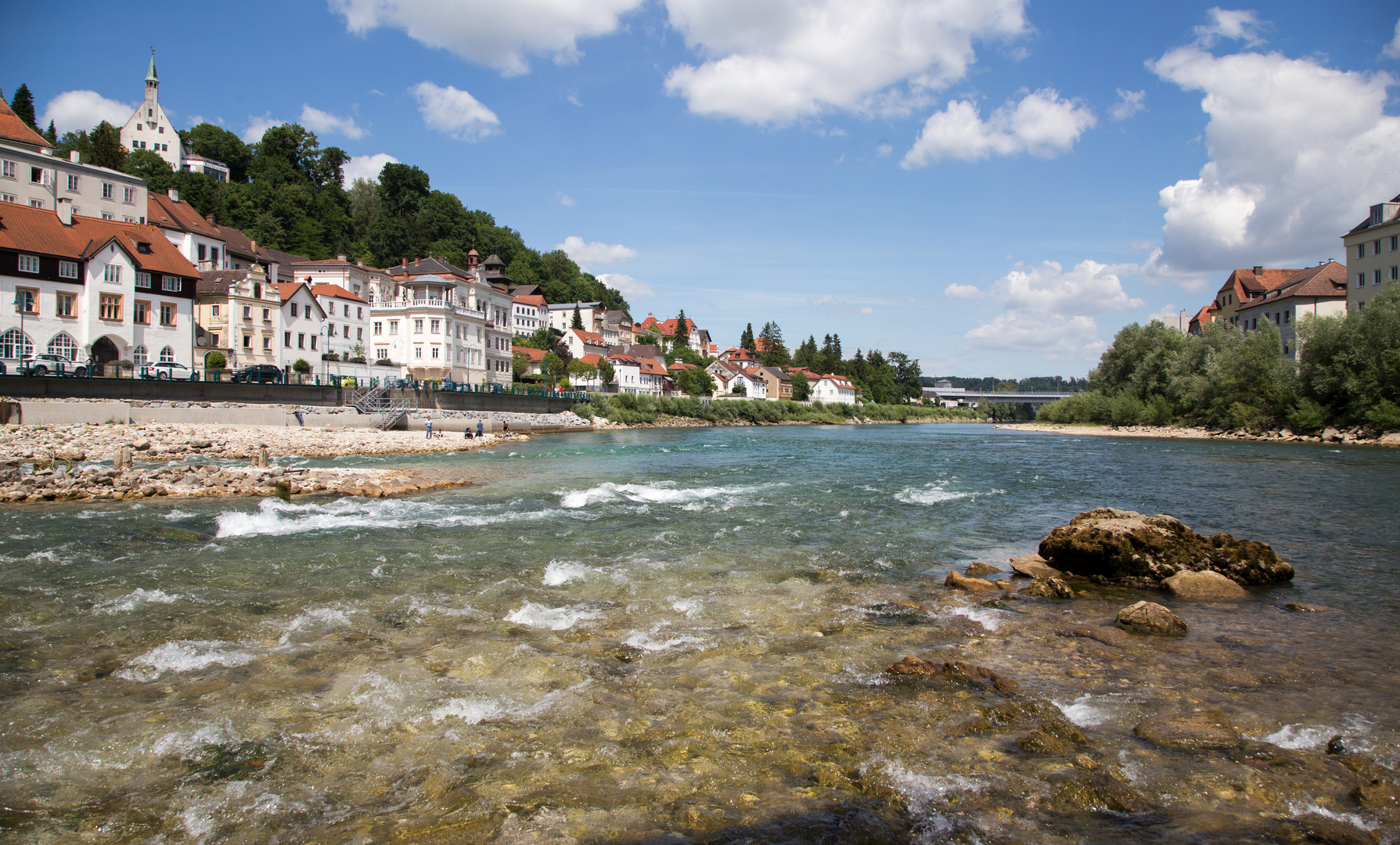 Zusammenfluss Steyr und Enns