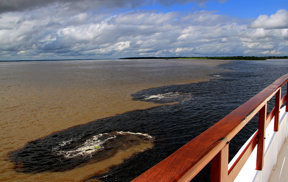 Zusammenfluss zum Amazonas