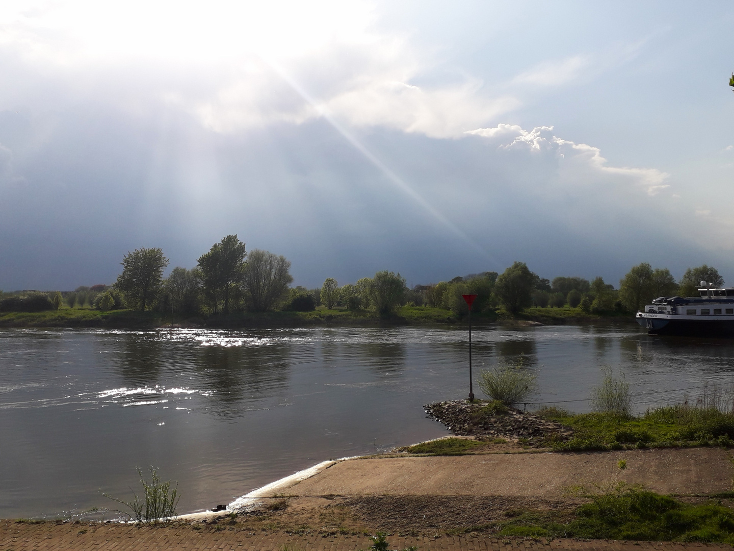 Zutphen Ijssel Gewitter