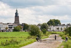 Zutphen - View on Zutphen seen from IJssel River Waterfront at Hoven 01
