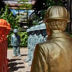 Zwangsarbeiter, goldene Zeiten waren es keine in der Völklinger-Hütte.