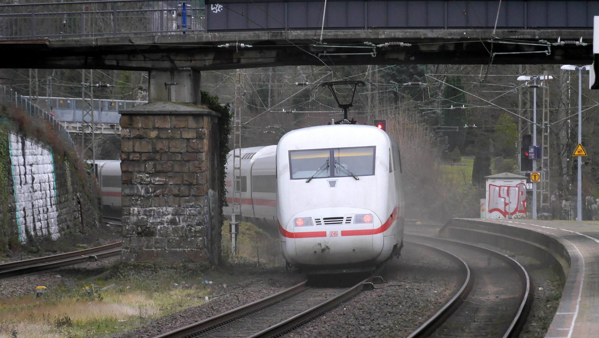 Zwangsbremsung in Wuppertal