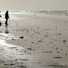 Zwei am Strand