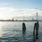 Zwei Angler in Venedig