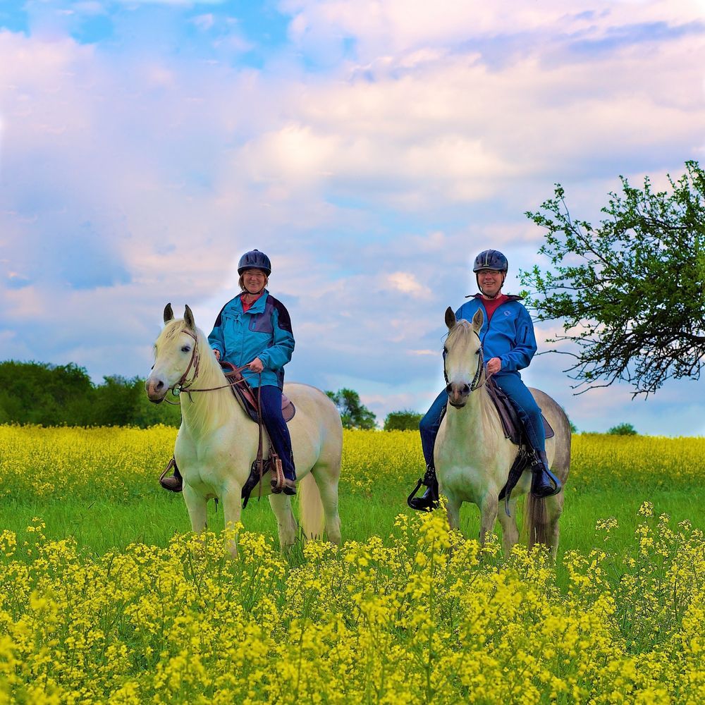 Zwei Araber in Oberhessen