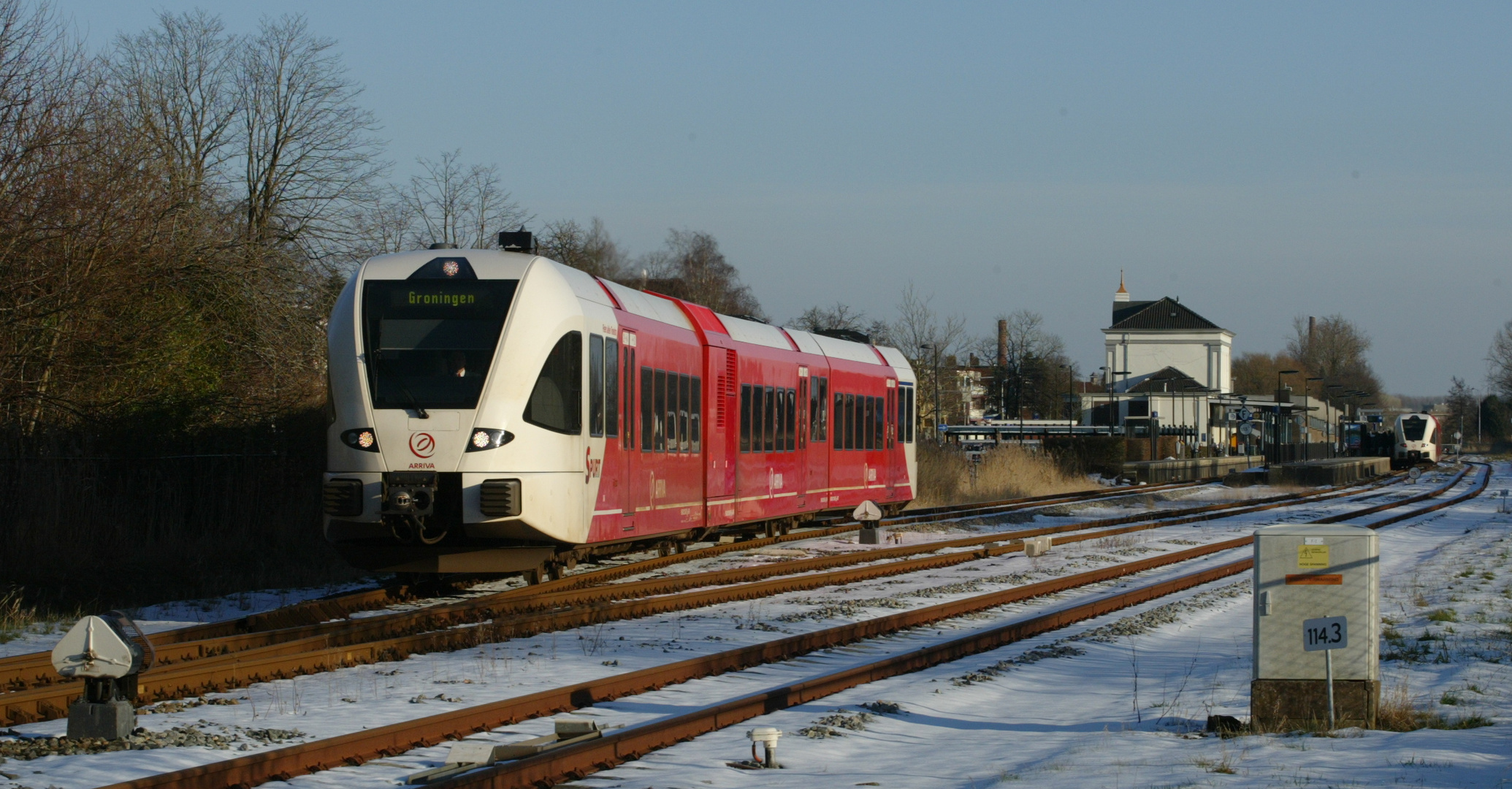 Zwei Arriva Spurt in Winschoten