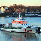 Zwei auf einen Streich vor der Schleuse Kiel-Holtenau