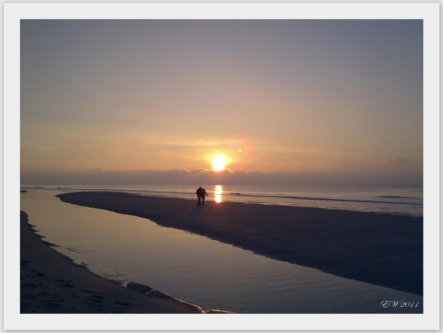 zwei auf einer (Sand-)Bank...