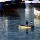 Zwei Aufrechte im Boot