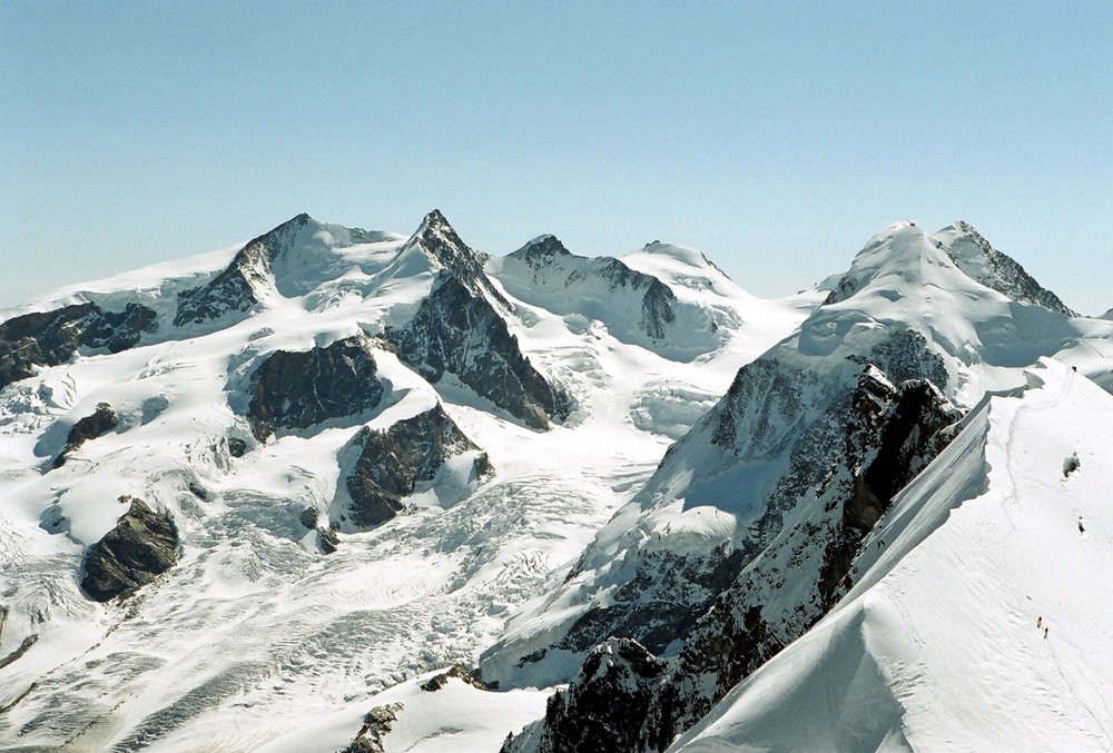 Zwei Bergsteiger