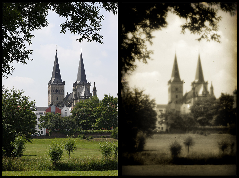 Zwei Bilder mit "150 Jahren dazwischen"