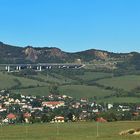 Zwei böhmische Orte rechts und links der Elbe (Labe)...