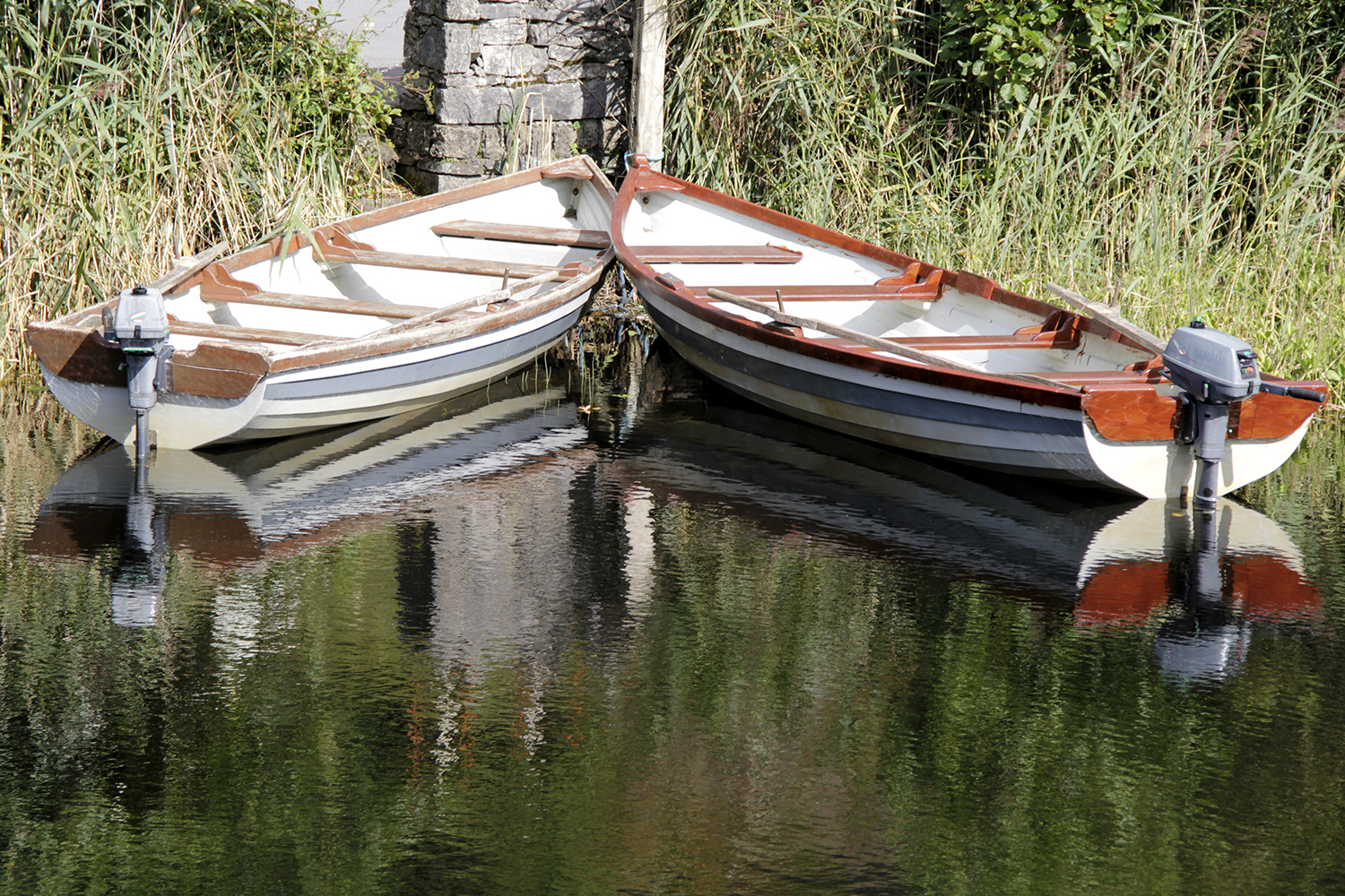 zwei Boote