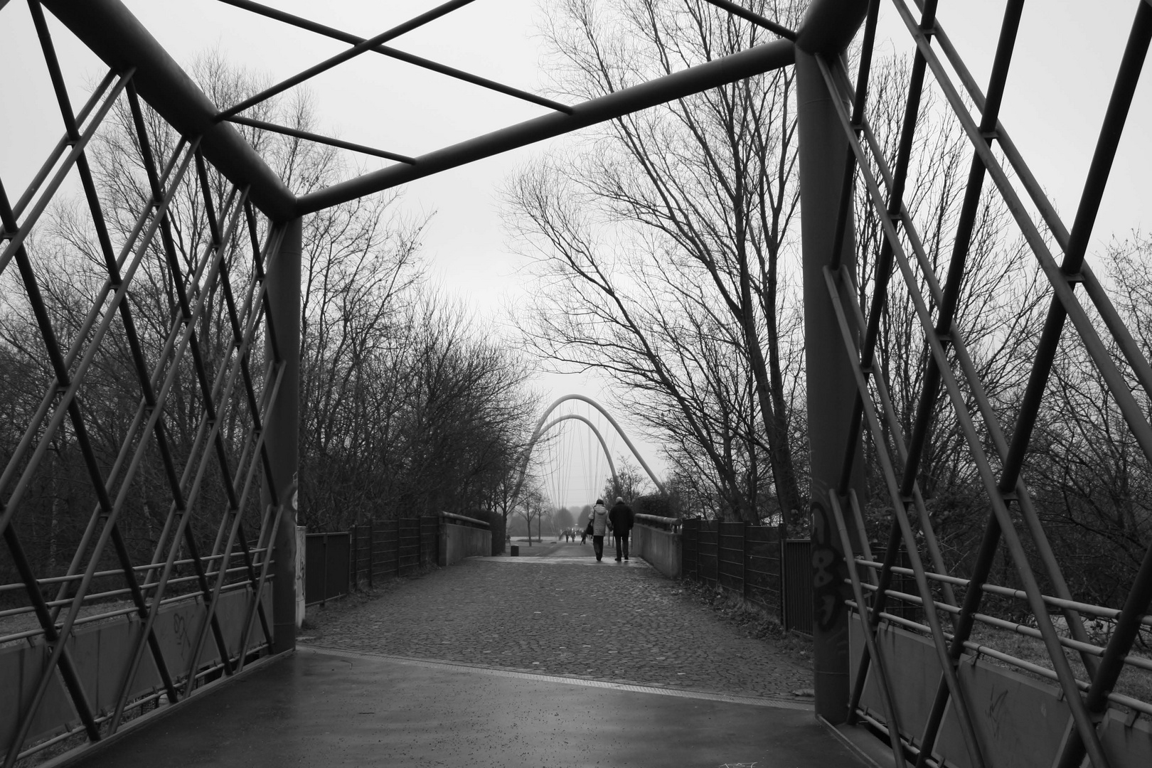 Zwei Brücken, Nordsternpark, Gelsenkirchen