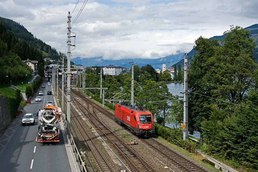 Zwei Bullen nach Zell