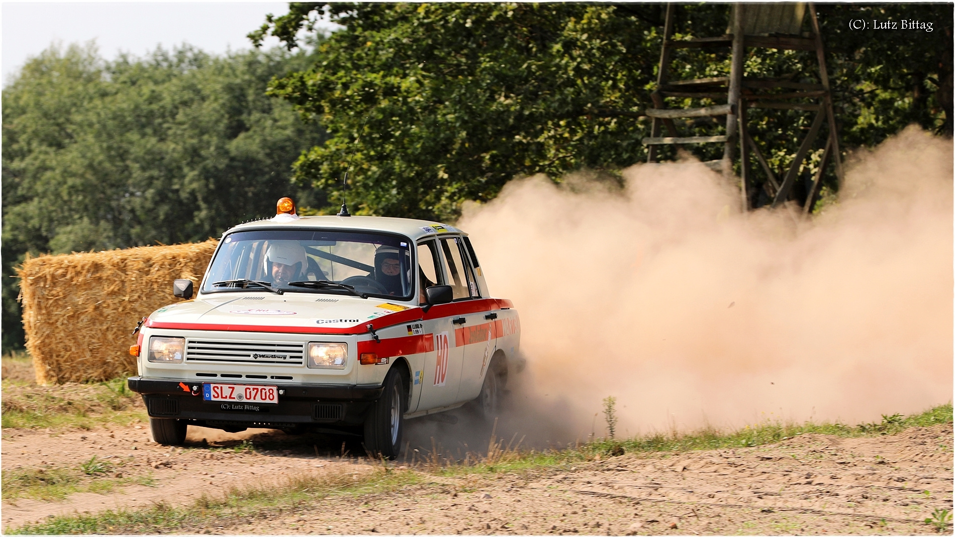 Zwei DDR Rallye-Legenden auf einem Foto