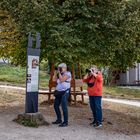 Zwei Fotografinnen im Einsatz