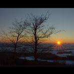 Zwei Freunde in Betrachtung des Winterlichts... (Hommage an C. D. Friedrich)