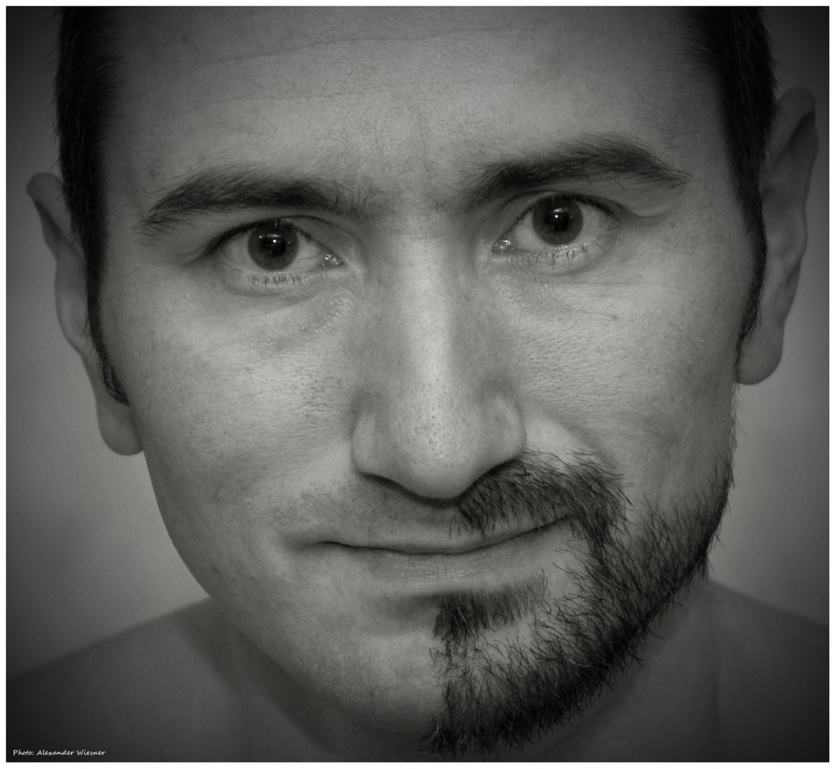 Zwei Gesichter Foto & Bild portrait, selbstportraits, verschiedenes