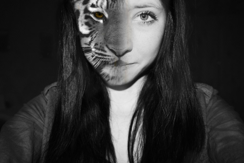 Zwei gesichter Foto & Bild jugend, menschen Bilder auf