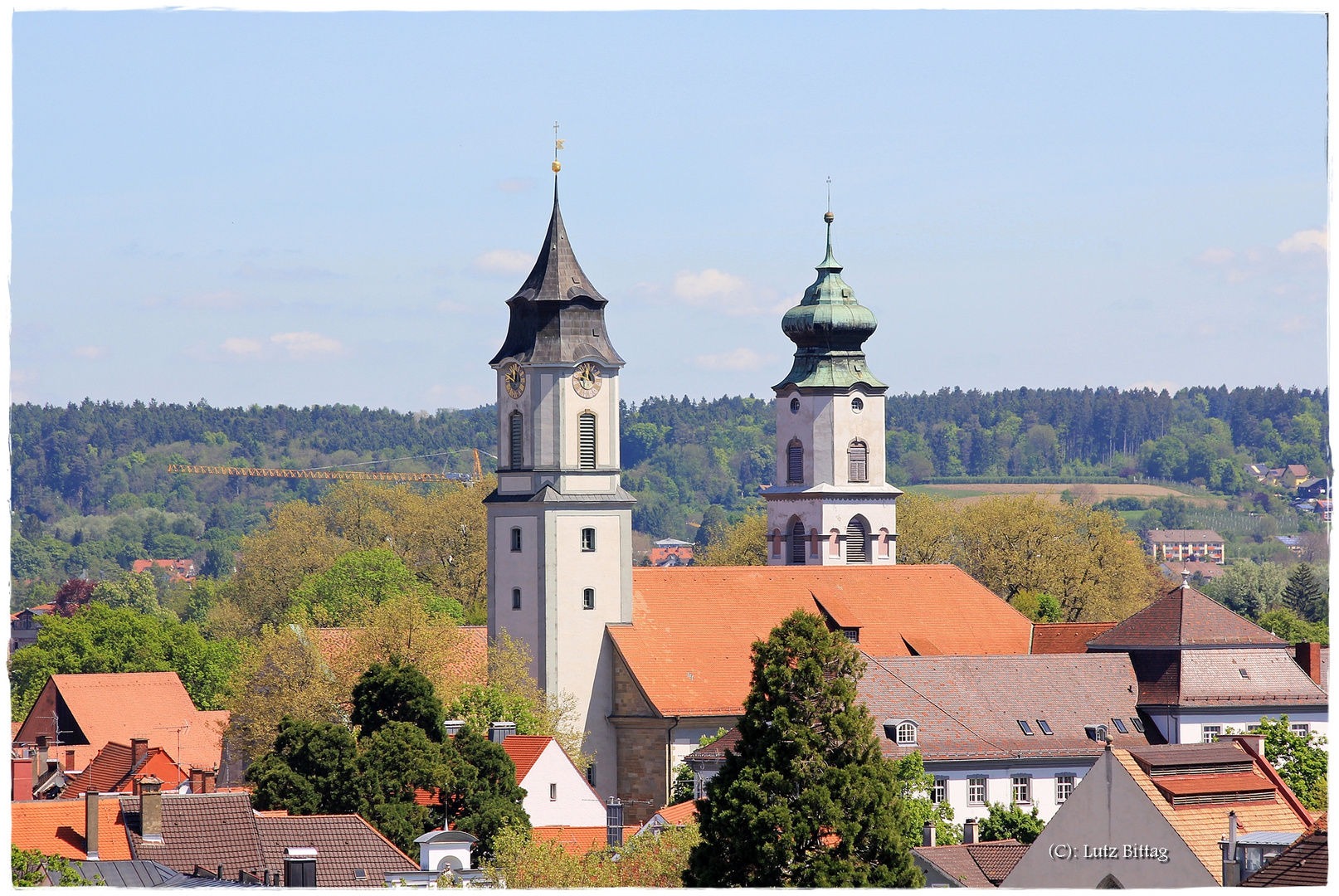 Zwei Kirchen von Lindau