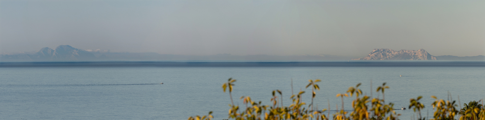 Zwei Kontinente - Blick aus dem Penthouse 