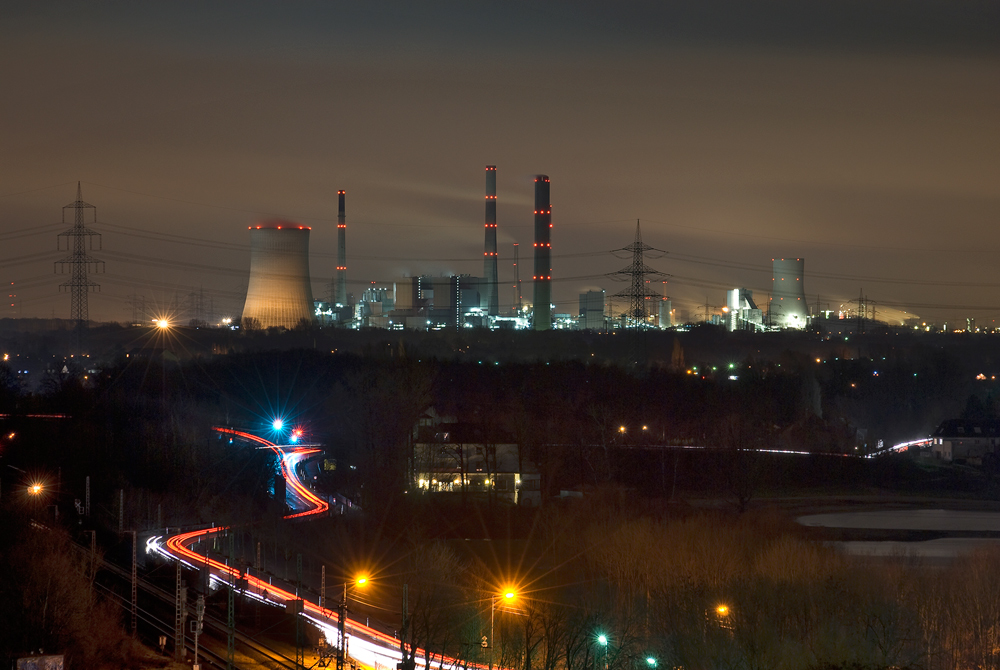 Zwei Kraftwerke auf einen Blick