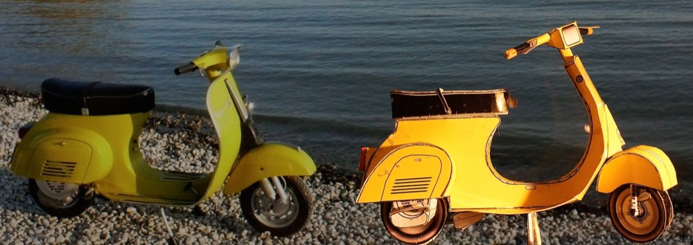 Zwei Lambretta's